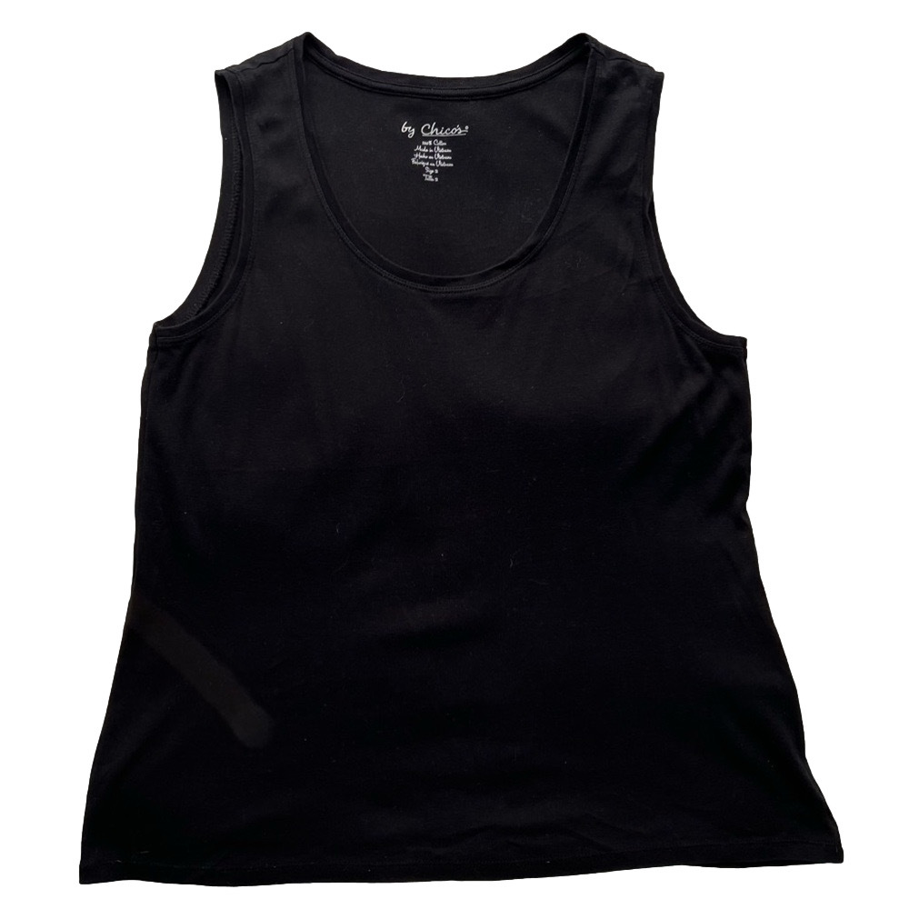 Chico's Angelo Basic Knit Tank Top - Size 2